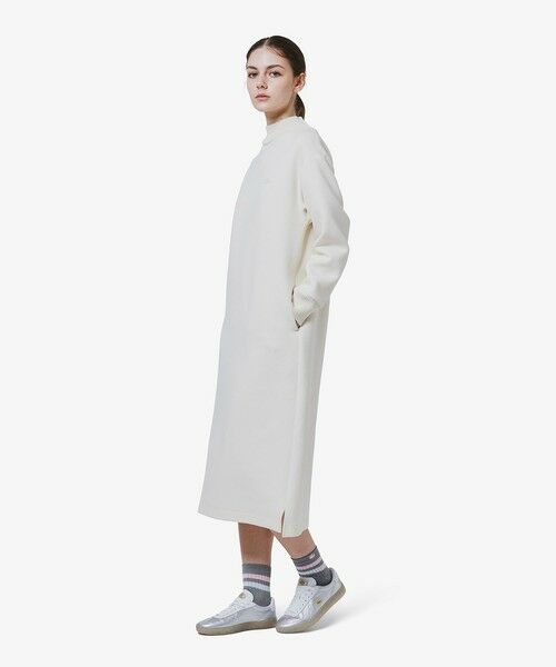 LACOSTE / ラコステ ミニ丈・ひざ丈ワンピース | ダンボールニットドレス / ハイネックワンピース | 詳細8
