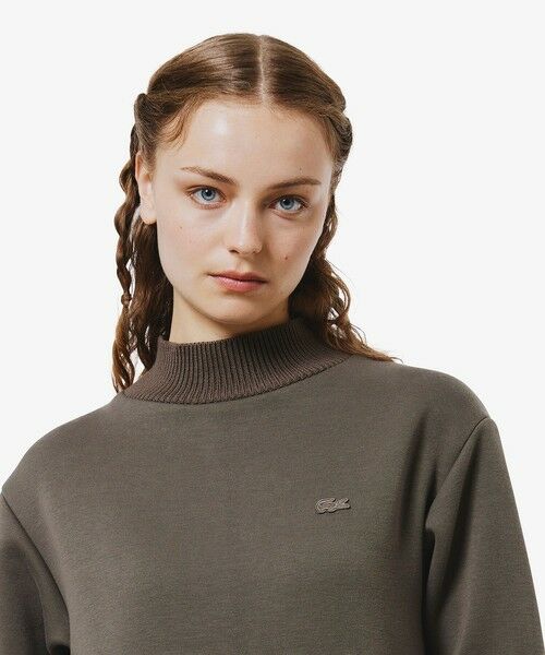LACOSTE / ラコステ ミニ丈・ひざ丈ワンピース | ダンボールニットドレス / ハイネックワンピース | 詳細11