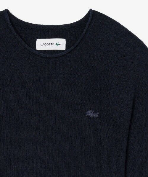 LACOSTE / ラコステ ミニ丈・ひざ丈ワンピース | 3Dニッティングシームレスフレアドレスセーター | 詳細19