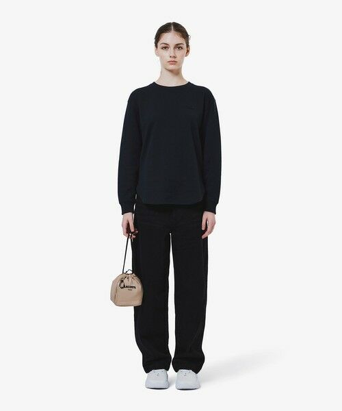 LACOSTE / ラコステ デニムパンツ | バレルレッグデニムパンツ | 詳細1