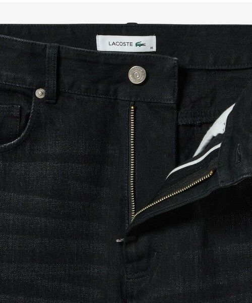 LACOSTE / ラコステ デニムパンツ | バレルレッグデニムパンツ | 詳細9