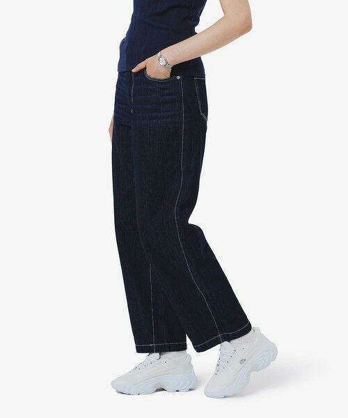 LACOSTE / ラコステ デニムパンツ | バレルレッグデニムパンツ | 詳細13