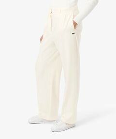 LACOSTE / ラコステ チノ・ワークパンツ | オーバーサイズフランネル タックワイドパンツ