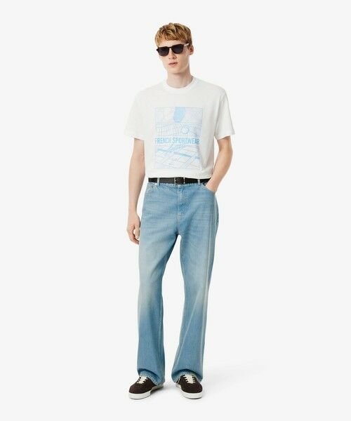 LACOSTE / ラコステ デニムパンツ | ルーズフィット5ポケットデニムジーンズ | 詳細1