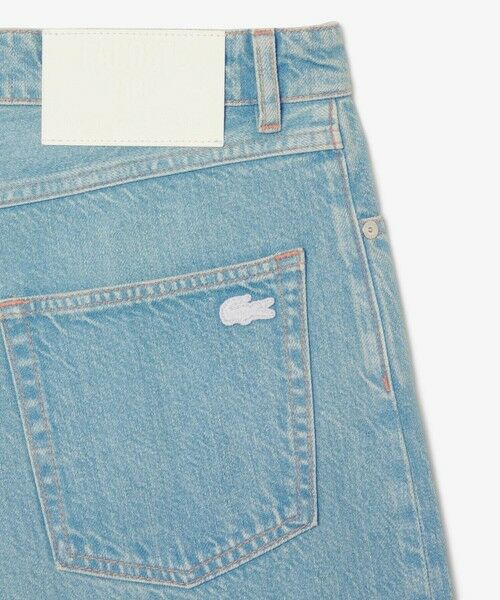 LACOSTE / ラコステ デニムパンツ | ルーズフィット5ポケットデニムジーンズ | 詳細5