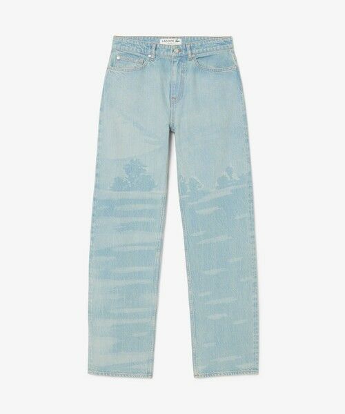 LACOSTE / ラコステ デニムパンツ | シャンタコランドスケープモチーフデニムジーンズ | 詳細3