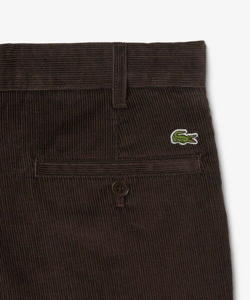 LACOSTE / ラコステ チノ・ワークパンツ | ベーシックコーデュロイパンツ | 詳細6