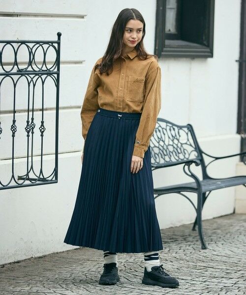 LACOSTE / ラコステ ロング・マキシ丈スカート | 変形プリーツAラインスカート | 詳細17