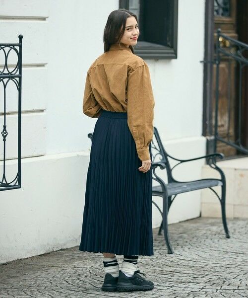 LACOSTE / ラコステ ロング・マキシ丈スカート | 変形プリーツAラインスカート | 詳細18