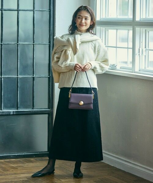 LACOSTE / ラコステ デニムスカート | ベイカーデニムスカート | 詳細3