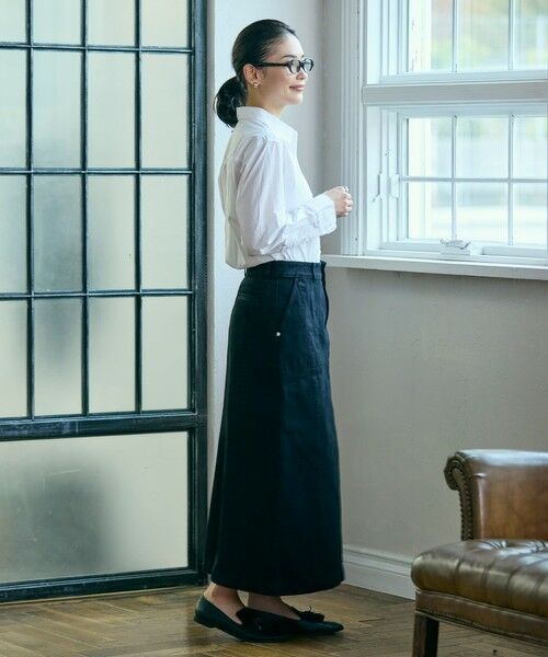 LACOSTE / ラコステ デニムスカート | ベイカーデニムスカート | 詳細5