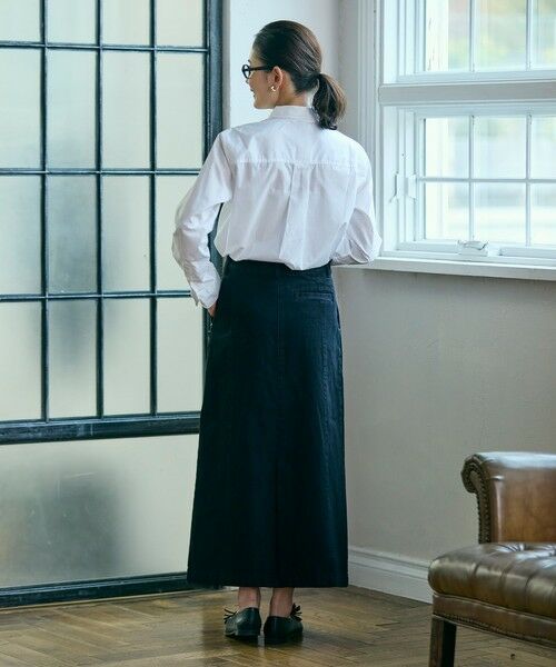 LACOSTE / ラコステ デニムスカート | ベイカーデニムスカート | 詳細6