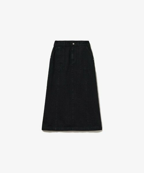 LACOSTE / ラコステ デニムスカート | ベイカーデニムスカート | 詳細7