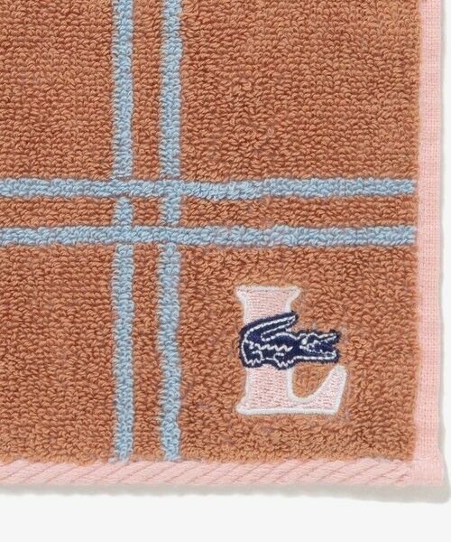 LACOSTE / ラコステ その他小物 | イニシャル&ワニロゴチェックミニタオル | 詳細1