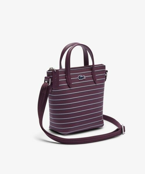 LACOSTE / ラコステ トートバッグ | 【EC only】L.12.12コンセプトシーズナル ボーダーミニトートバッグ | 詳細3