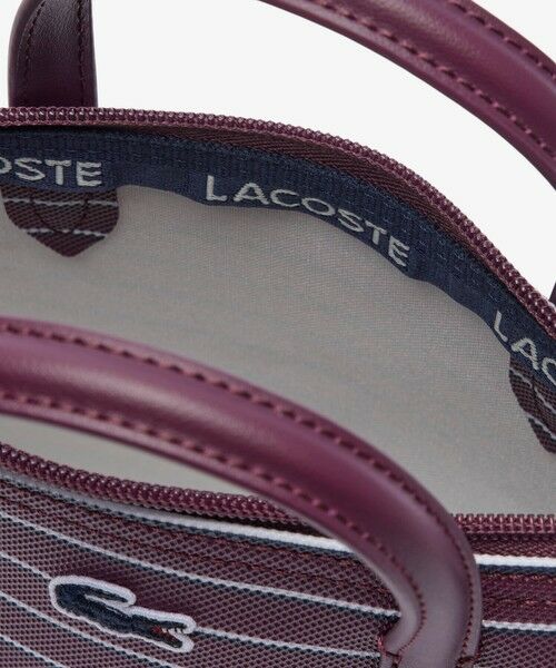 LACOSTE / ラコステ トートバッグ | 【EC only】L.12.12コンセプトシーズナル ボーダーミニトートバッグ | 詳細4