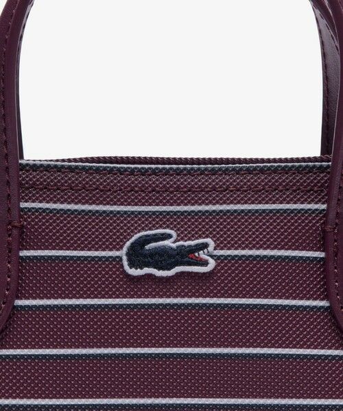 LACOSTE / ラコステ トートバッグ | 【EC only】L.12.12コンセプトシーズナル ボーダーミニトートバッグ | 詳細5