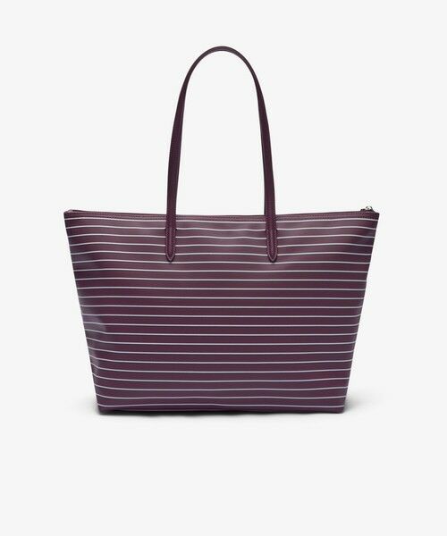 LACOSTE / ラコステ トートバッグ | 【EC only】L.12.12コンセプトシーズナル ラージサイズボーダートートバッグ | 詳細2