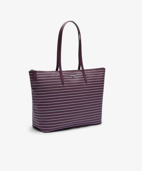 LACOSTE / ラコステ トートバッグ | 【EC only】L.12.12コンセプトシーズナル ラージサイズボーダートートバッグ | 詳細3