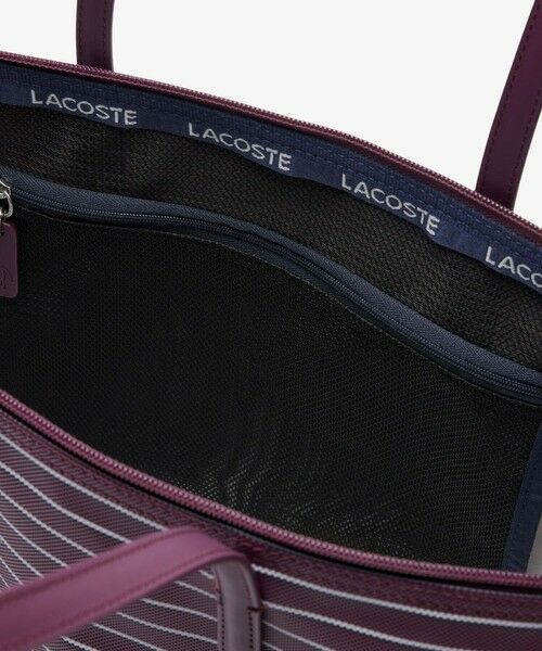 LACOSTE / ラコステ トートバッグ | 【EC only】L.12.12コンセプトシーズナル ラージサイズボーダートートバッグ | 詳細4