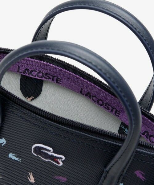 LACOSTE / ラコステ トートバッグ | ホリデー マルチカラーワニロゴプリントミニトートバッグ | 詳細3