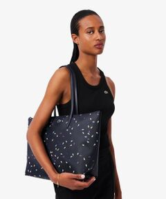 LACOSTE / ラコステ トートバッグ | ホリデー マルチカラーワニロゴプリントトートバッグ