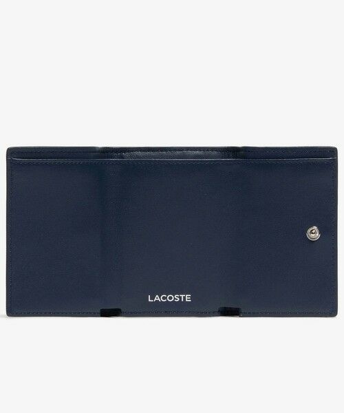 LACOSTE / ラコステ 財布・コインケース・マネークリップ | トリコロールプリントレザー3つ折りウォレット | 詳細7