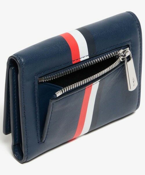 LACOSTE / ラコステ 財布・コインケース・マネークリップ | トリコロールプリントレザー3つ折りウォレット | 詳細8