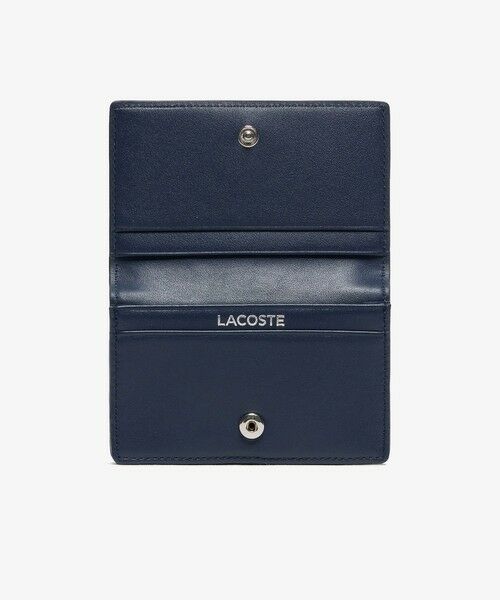 LACOSTE / ラコステ カードケース・名刺入れ・定期入れ | トリコロールプリントレザーカードケース | 詳細2