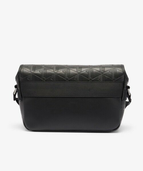 LACOSTE / ラコステ メッセンジャーバッグ・ウエストポーチ | モノグラム エンボスレザーミニショルダーバッグ | 詳細2