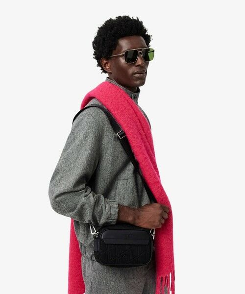 LACOSTE / ラコステ ショルダーバッグ | ザ ブレンドシーズナル モノグラムコンビレポーターバッグ | 詳細1