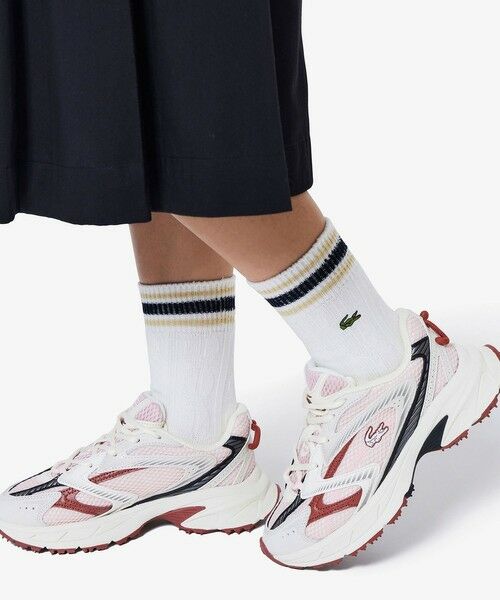 LACOSTE / ラコステ ソックス | ウィメンズケーブルニットボーダーソックス | 詳細9