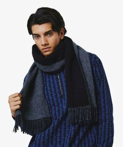LACOSTE / ラコステ マフラー・ショール・スヌード・ストール | リバーシブルメリノウールマフラー