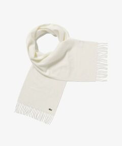 LACOSTE / ラコステ マフラー・ショール・スヌード・ストール | ホワイトカシミヤマフラー