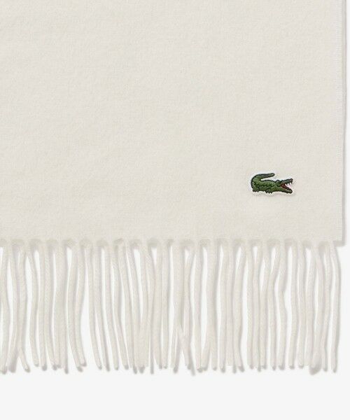 LACOSTE / ラコステ マフラー・ショール・スヌード・ストール | ホワイトカシミヤマフラー | 詳細10