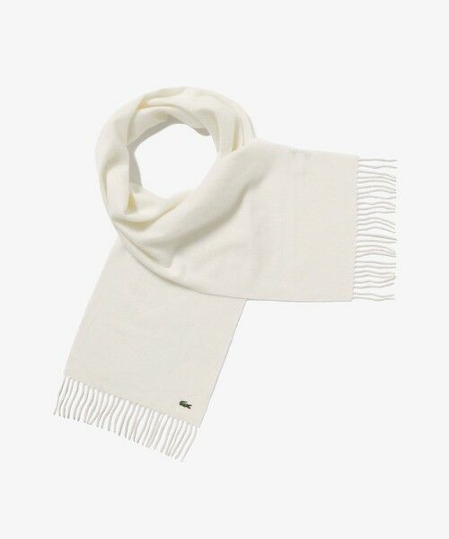 LACOSTE / ラコステ マフラー・ショール・スヌード・ストール | ホワイトカシミヤマフラー | 詳細8
