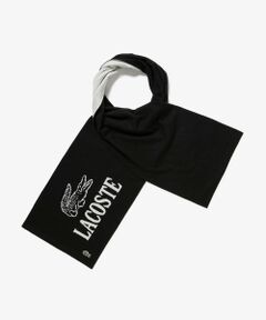 LACOSTE / ラコステ マフラー・ショール・スヌード・ストール | ウールブレンド ワニロゴジャカードマフラー