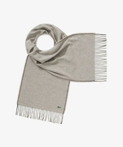 LACOSTE / ラコステ マフラー・ショール・スヌード・ストール | サスティナブルヘリンボーンマフラー | 詳細1