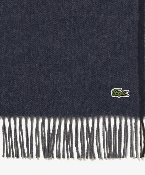 LACOSTE / ラコステ マフラー・ショール・スヌード・ストール | サスティナブルヘリンボーンマフラー | 詳細12