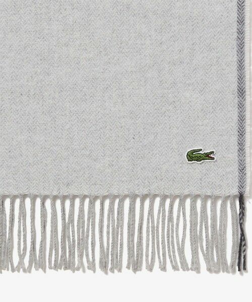 LACOSTE / ラコステ マフラー・ショール・スヌード・ストール | サスティナブルヘリンボーンマフラー | 詳細15