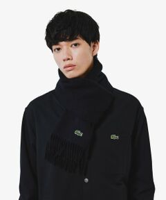 LACOSTE / ラコステ マフラー・ショール・スヌード・ストール | メリノウールスクールマフラー