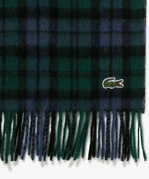 LACOSTE / ラコステ マフラー・ショール・スヌード・ストール | メリノウールチェックマフラー | 詳細6