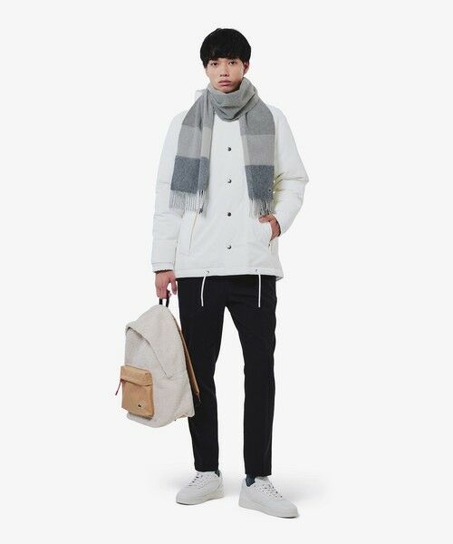 LACOSTE / ラコステ マフラー・ショール・スヌード・ストール | メリノウールブロックチェックマフラー | 詳細11