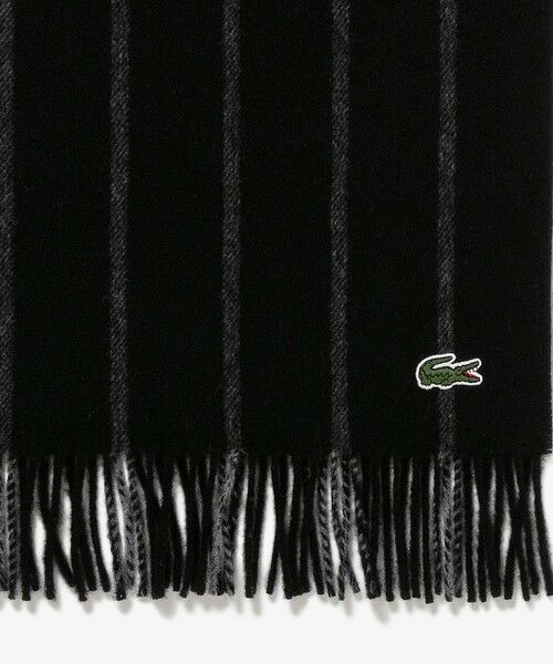 LACOSTE / ラコステ マフラー・ショール・スヌード・ストール | メリノウールストライプマフラー | 詳細3
