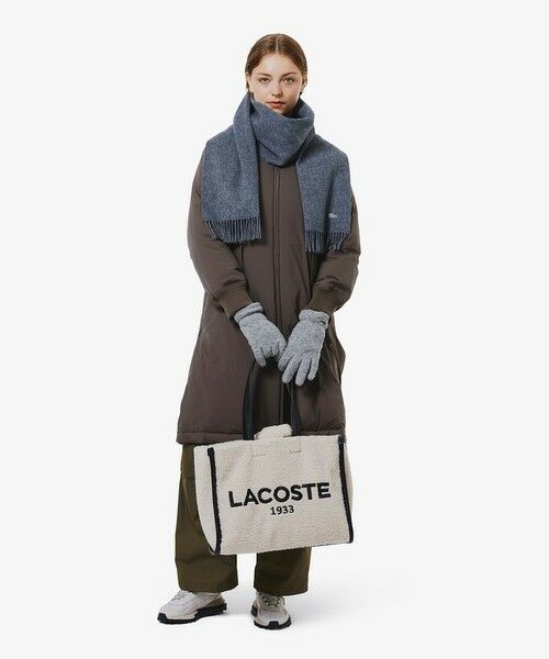 LACOSTE / ラコステ マフラー・ショール・スヌード・ストール | メリノウール大判マフラー | 詳細4