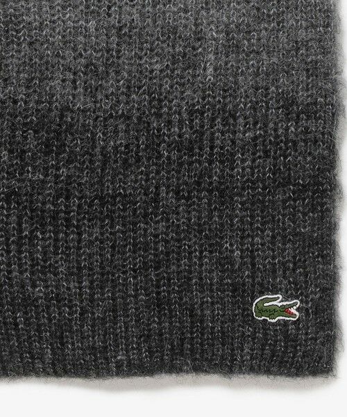 LACOSTE / ラコステ マフラー・ショール・スヌード・ストール | アルパカブレンドグラデーションニットマフラー | 詳細8