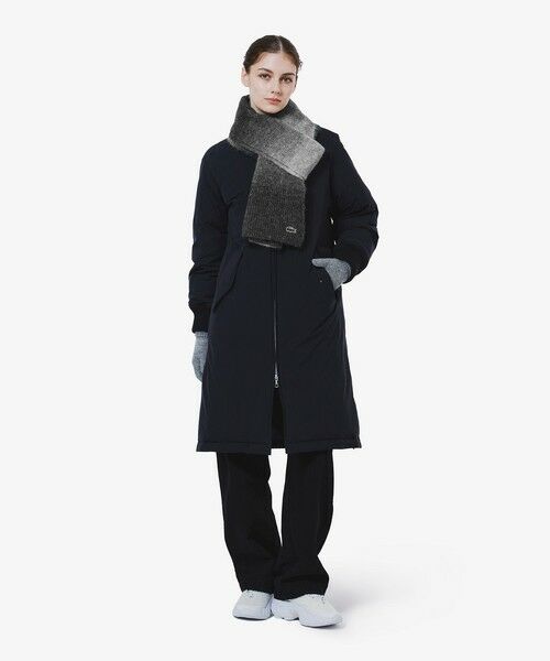 LACOSTE / ラコステ マフラー・ショール・スヌード・ストール | アルパカブレンドグラデーションニットマフラー | 詳細10