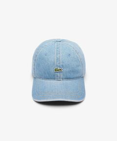 LACOSTE / ラコステ キャップ | ウォッシュドデニムワンポイントキャップ