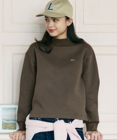LACOSTE / ラコステ スウェット | ダンボールニット ハイネックプルオーバースウェット