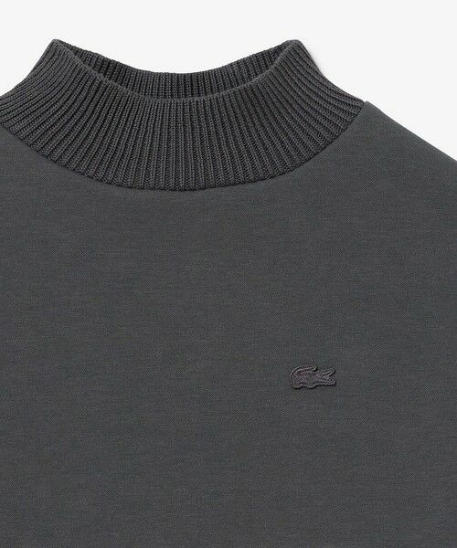 LACOSTE / ラコステ スウェット | ダンボールニット ハイネックプルオーバースウェット | 詳細5
